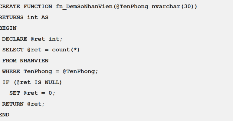 ham trong sql server 2014