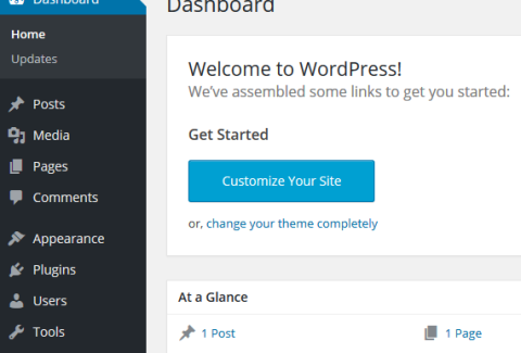 he quan tri noi dung website voi wordpress